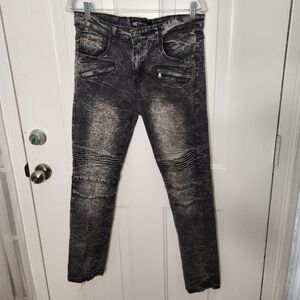 Men's Waimea Black Washed Edgy Jeans   Size‎ 34x30